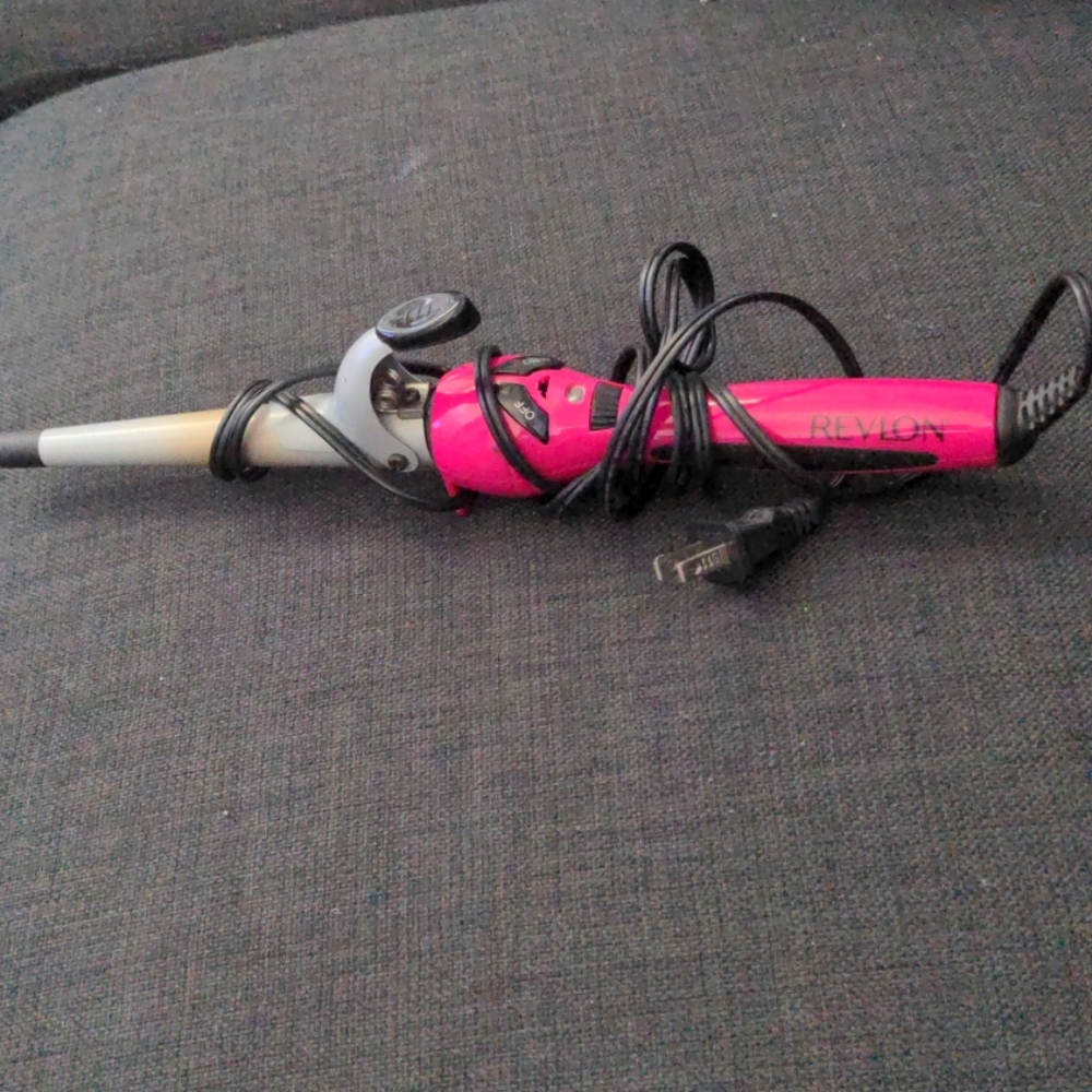 Hair curling wand